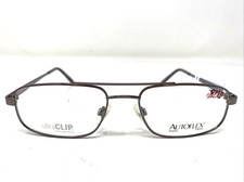 AUTOFLEX 412UC GUNMETAL 54-18-140 Metal Full Rim Eyeglasses Frame M24
