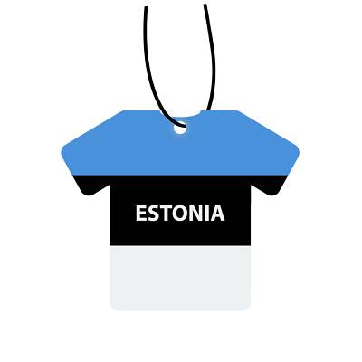 Personalisierter ESTONIA FLAG JERSEY Auto Lufterfrischer