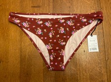 Shade  Shore Cheeky Bikini Bottom Floral - M 8-10 