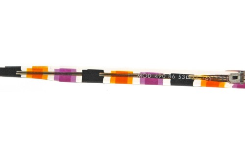 New Authentic Robert Rüdger MOD 490 86 Austria Vintage Multi-Color Eyeglasses - Picture 7 of 7