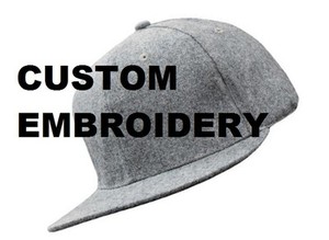 flat peak hat design your own