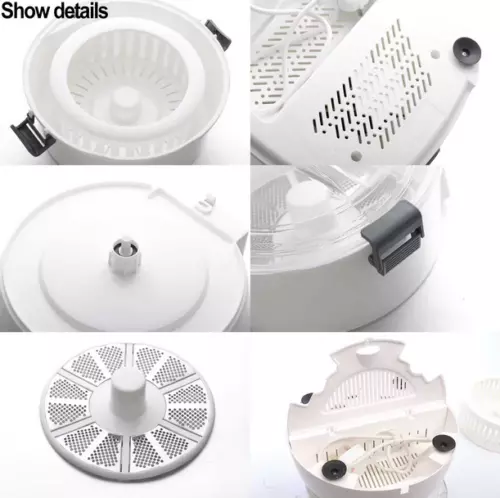 Automatic Potato Peeler Electric Potato Peeling Machine Vegetable Dehydrator - Picture 10 of 12