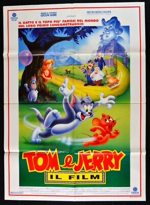 Poster Tom E Jerry Die Film Hanna Barbera Zeichentrick Animation M323
