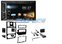 Farenheit Car Stereo Radio W/ Bluetooth & Aux W/ Install Kit For Chrysler 300 Farenheit Car Stereo Radio W/ Bluetooth & Aux W/ Install Kit For Chrysler 300