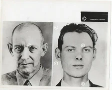 1962 UPI Photo Bird Man of Alcatraz The Rock, Robert Stroud/Theodore Cole Escape