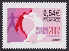 2007 France N°4118** Sport World Championship Of Women's Handball MNH
