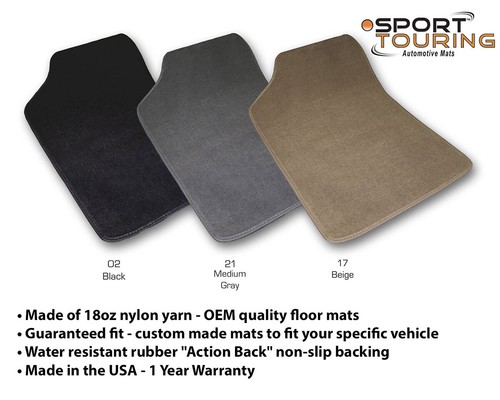 2pc Front Custom Fit Carpet Floor Mats For 2000-2005 Toyota MR2 Spyder ...