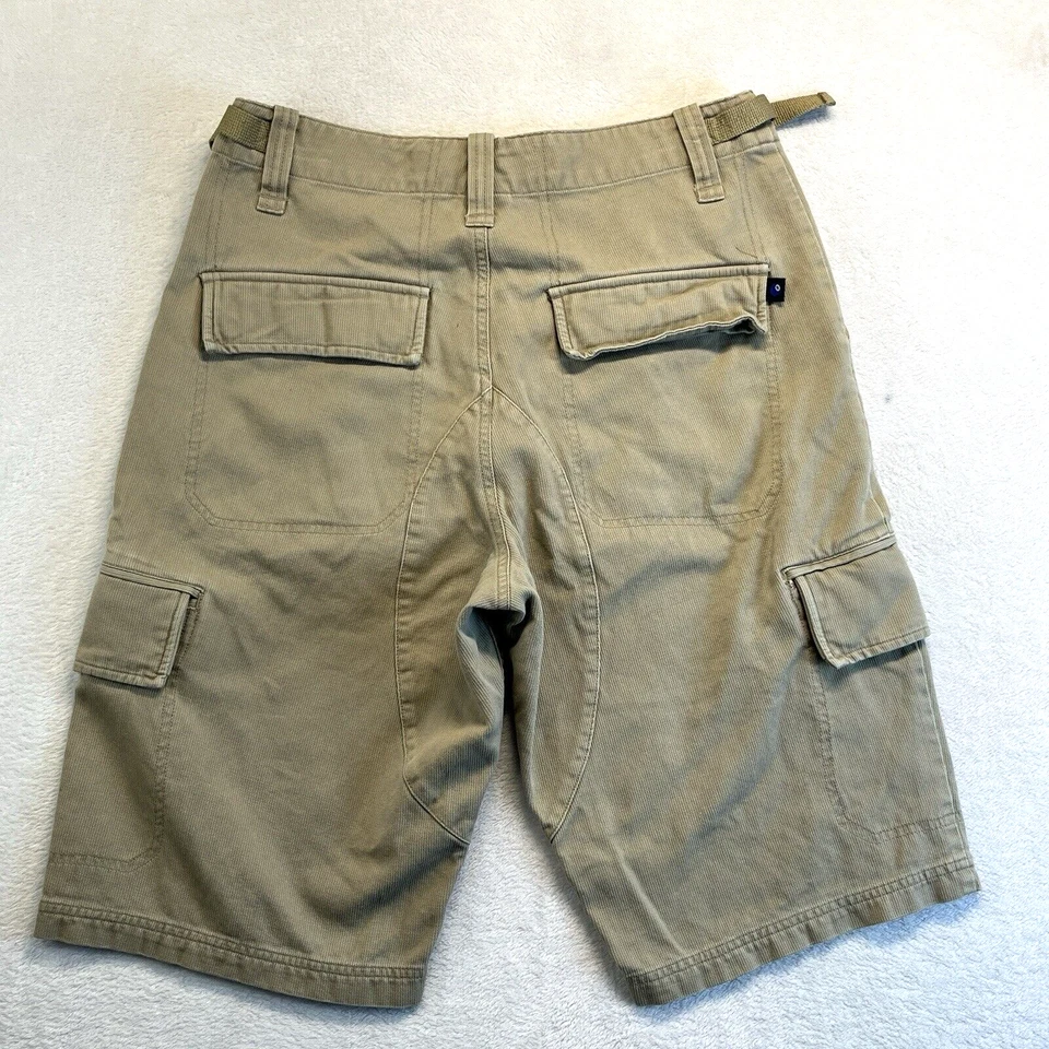 Vintage Joe Boxer Cargo Shorts Men 30 Tan Relaxed 8-Ball 12" inseam - Image 2 of 4