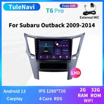 Android For Subaru Outback GPS Carplay Auto Screen Car Radio Multimedia Player