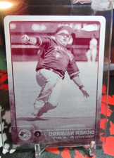 2015 TOPPS CHROME DIONER NAVARRO #70 MAGENTA PRINTING PLATE TRUE 1/1