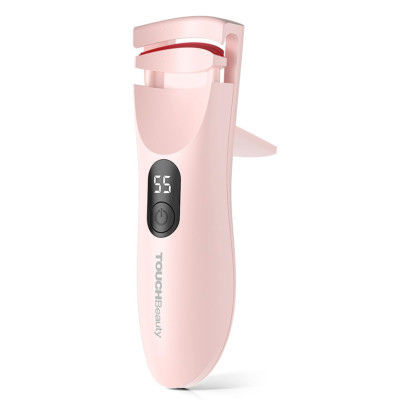 Rechargeable Heated Eyelash Curler with LED Display, Featuring 3-Level Adjustabl