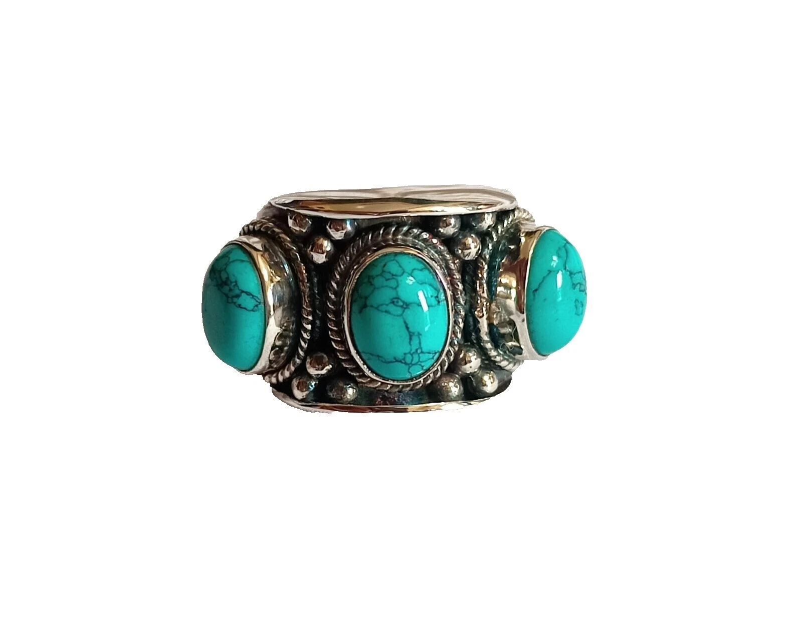 Turquoise Beach Fashion Rings