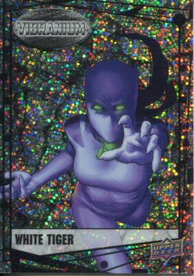 Marvel Vibranium Raw Parallel Base Card #67 White Tiger
