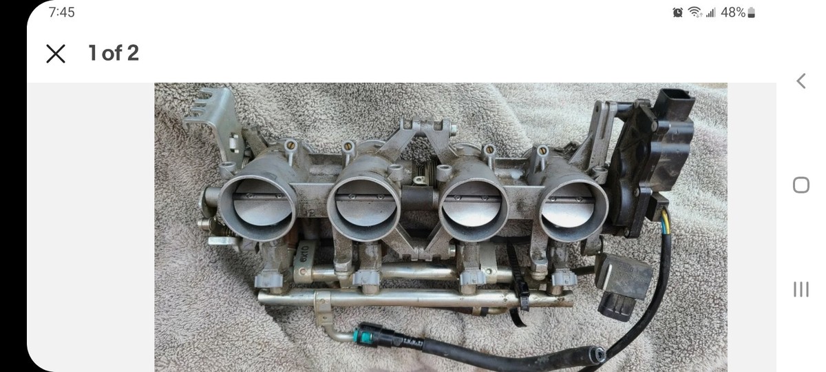 06 07 2006 2007 SUZUKI GSXR GSX-R 600 GSXR600 THROTTLE BODY 06 07 2006 2007 SUZUKI GSXR GSX-R 600 GSXR600 THROTTLE BODY