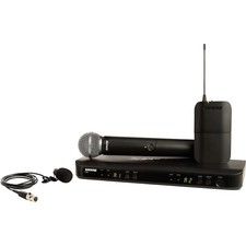 Shure Blx1288/w85 Wireless Combo System W/sm58 Handheld/wl185 Lavalier Band H11
