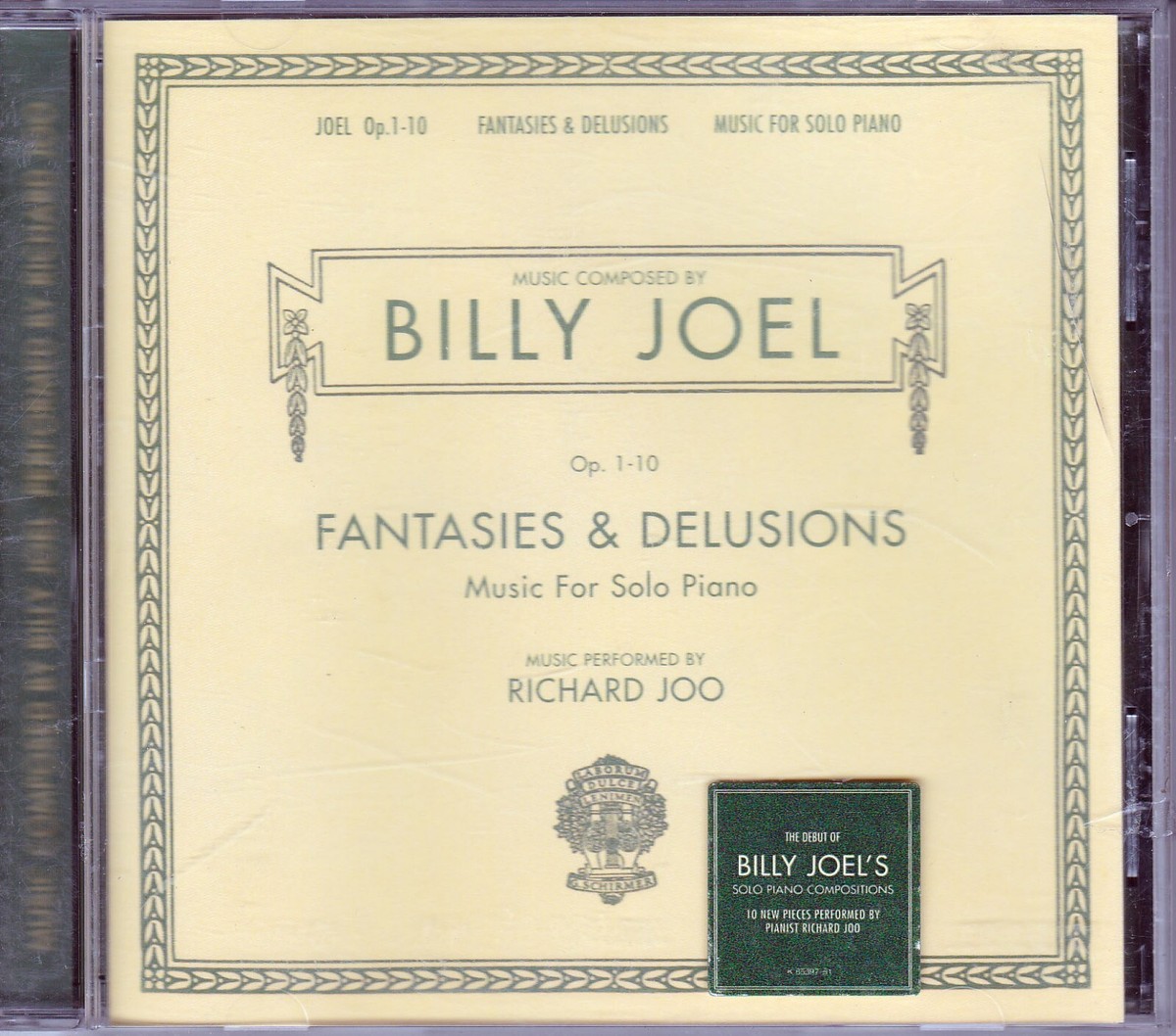 Billy Joel & Richard Joo Fantasies & Delusions CD 2001