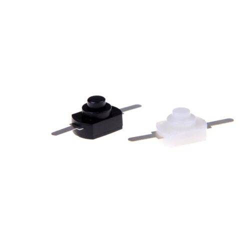 Interruptor de botón de encendido/apagado DC/12V 1A 12X 8 mm para mini antorcha eléctrica - Imagen 2 de 9
