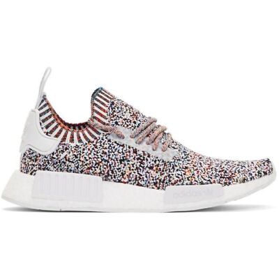 Adidas NMD R1 PK Primeknit Color Static Sneakers BW1126 US