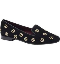 Kate Spade New York Women's Black Lounge Mini Pretzel Flat Loafers Size US 6 B