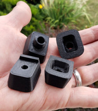 Replacement Typewriter Feet for Underwood Universal Portable set of 4 