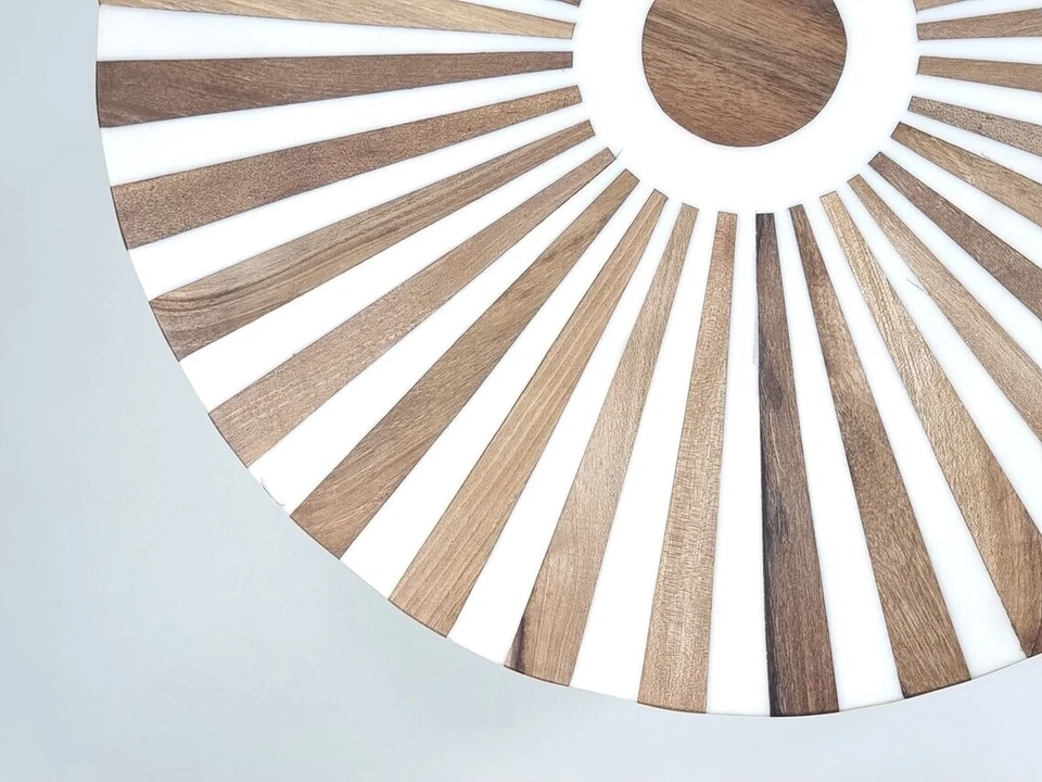 Moroccan Handmade Wood Table Side Delicate Hand Painted Exquisite Short Stunning - Image 3 of 4