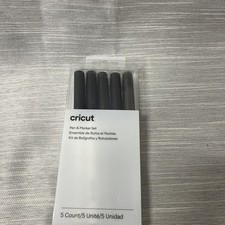 Cricut Multi Pen Set, Black 5 Pcs 2002948-FREE SHIPPING 