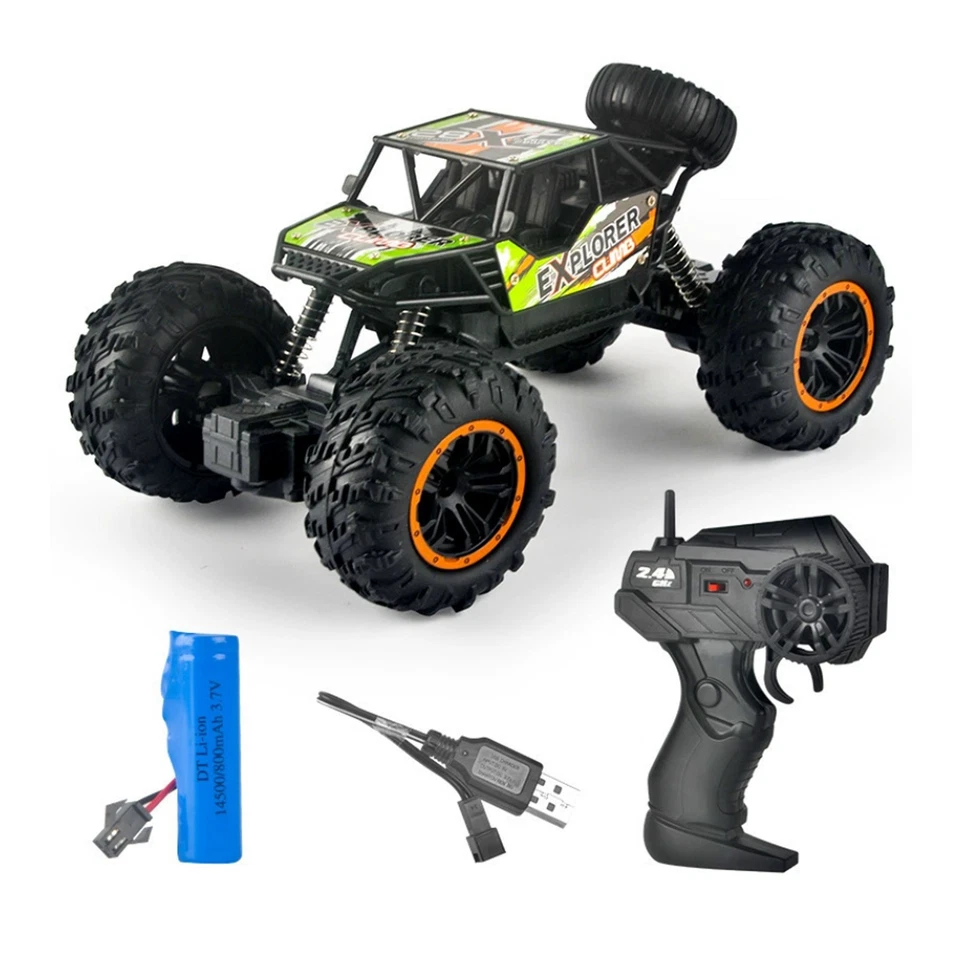 RC Off-Road Remote Control Car RC Monster Truck High-Speed Climbing Vehicle Ne5c - Image 4 of 4