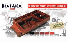 Hataka AS35 German "Red Primer" AFV panel lighting set