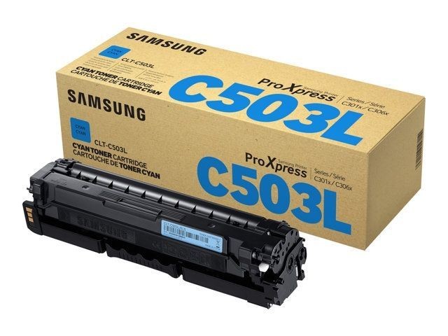 Toner cyan CLT-C503L Samsung pour des impressions graphiques d'une netteté absolue