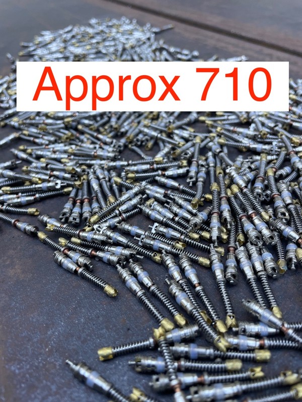 Presta Valve Core Vintage Antique Bicycle Tube Valve Replacements x 710 approx