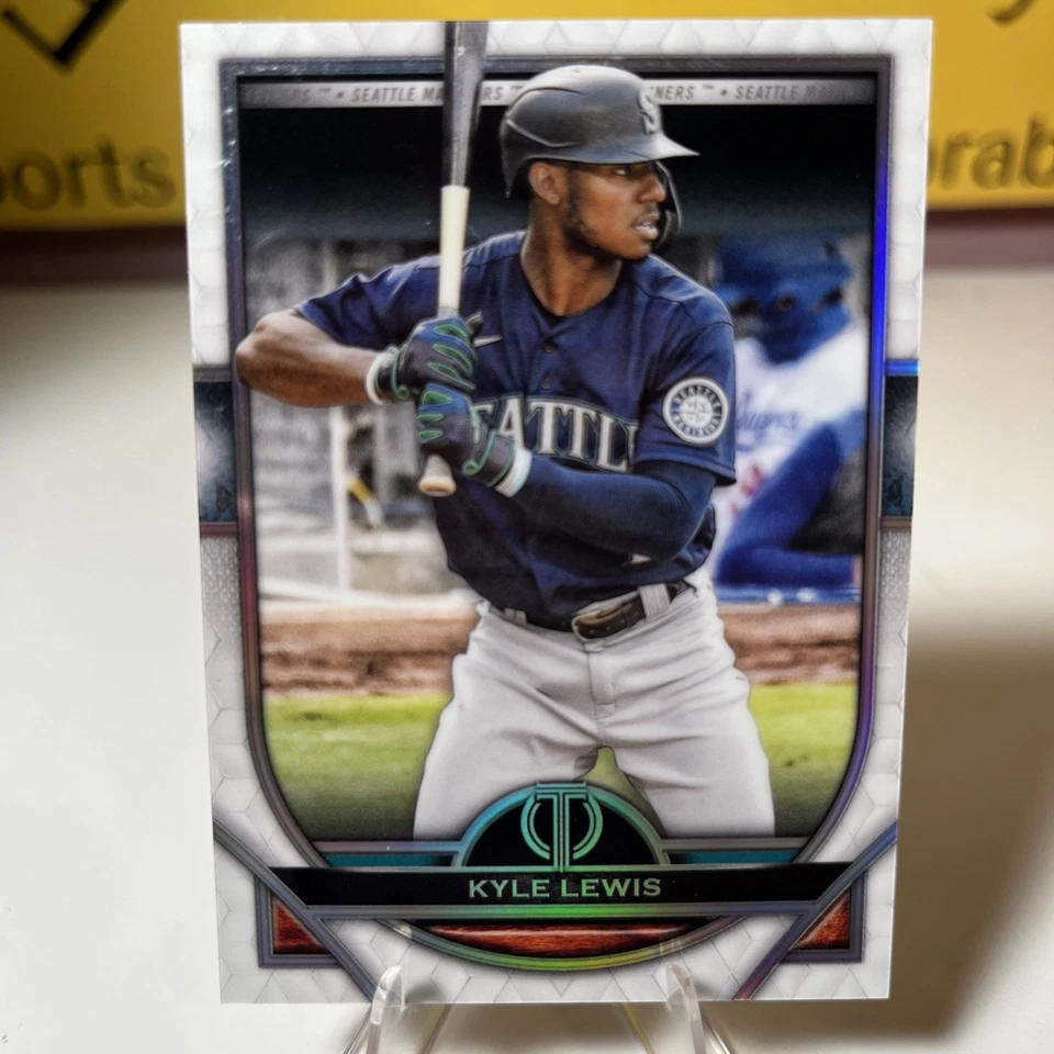 2021 Topps Tribute - Kyle Lewis #10 - Image 2 of 4