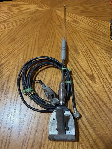 Vintage Truck Vehicle CB Clamp Mount Mobile 16” Antenna