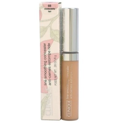 CLINIQUE Line Smoothing CONCEALER ~ 03 MODERATELY FAIR ~ Full Size NEW in BOX