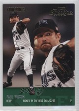 2003 Playoff Prestige Xtra Points Green 131/150 Paul Wilson #77 e5r