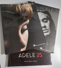 Adele 19, 21, 25 Easy Piano Vocal Guitar Lot of 3 Song Books Sheet Music Set