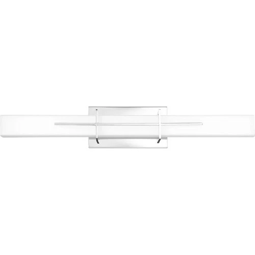 Gemini Contemporary Bath Vanity - 4.75 Inches high-Polished Chrome Finish Bath - Picture 1 of 9