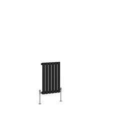 Black Flat Panel Bathroom Designer Radiator Towel Rail Central Heating Rads UK