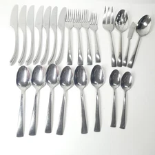 Bellasera Zwilling JA Henckels Flatware Lot 23pcs Stainless Glossy