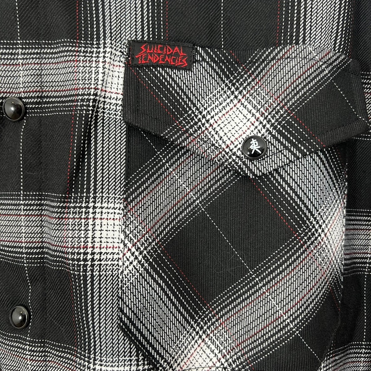Dixxon Flannel Co. Suicidal Tendencies Button Snap Front Shirt