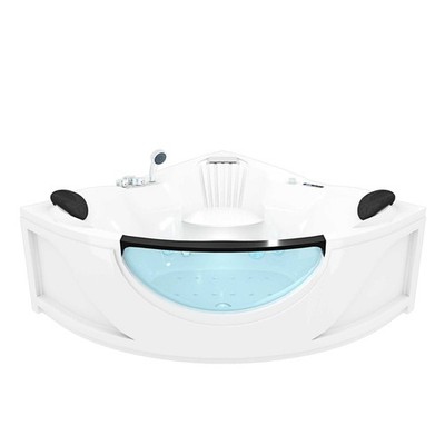 AcquaVapore Whirlpool Vollausstattung Pool Badewanne Eckwanne Wanne W25-TH
