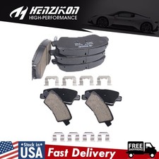 Front & Rear Ceramic Brake Pads For 2013 - 2016 Hyundai Veloster Hyundai Elantra
