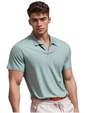 ALL IN Motion - Polo Shirt - Mens 2XL 53x28 - Blue - SS Lightwt Poly/Spdx GUC