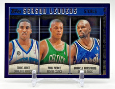Eddie Jones Paul Pierce Darrell Armstrong 2000-01 Topps #153 HOF NM