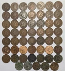 1880's-1890's-1900's Indian head cent 1c - lot of 54 - culls - free shipping