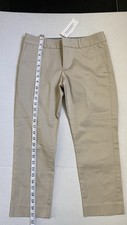 Banana Republic Women's Beige Cropped Chino Pants, Size 2