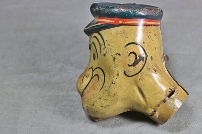 30s Marx HEAD ONLY for Popeye Express or Walking with Parrots toy OFTEN MISSING