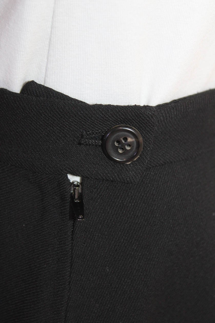 Tse Womens Wool Solid Flat Front Knee Length Skir… - image 4