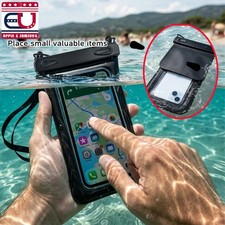 Waterproof Floating Phone Pouch Dry Bag Underwater Swim Double Space Case Cover