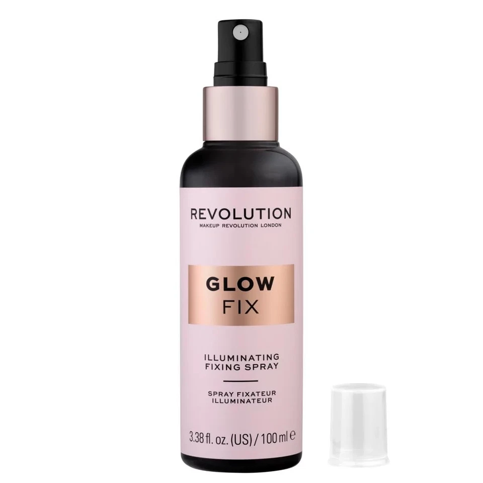 Makeup Revolution, Glow Fix leuchtendes Fixierspray, 100ml - Bild 2 von 3