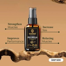 Men Body Massage Oil 50ml Herbal Natural Wellness Daily Care Formula